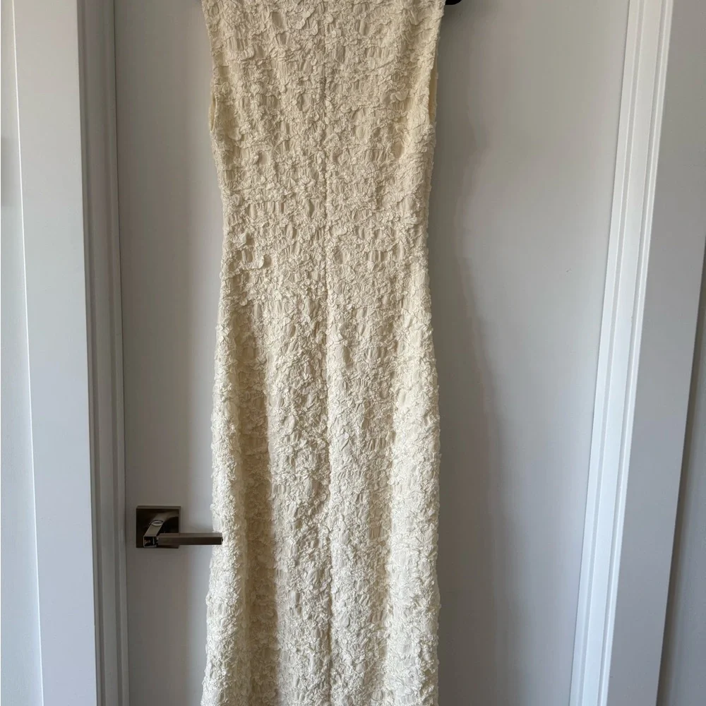 NWT Reformation Cream Dress - Picture 5 of 5